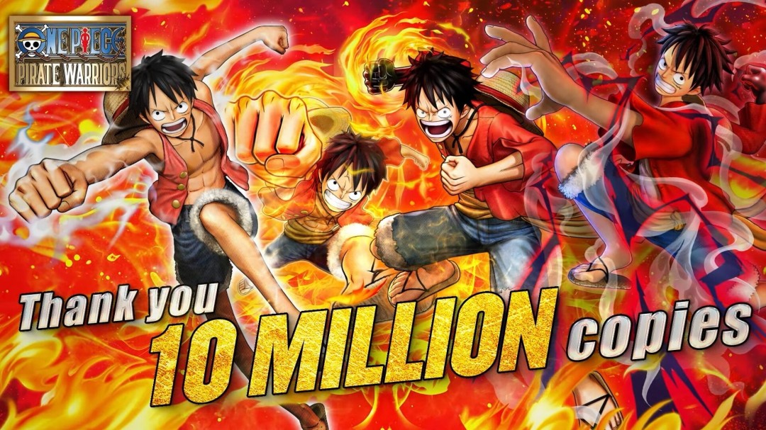 目前《海贼无双》系列总销量已超过1000万套